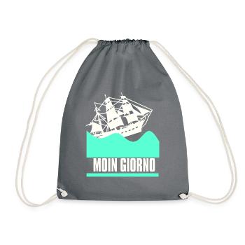 MOIN GIORNO - MoinJour 25 - Turnbeutel - Grau - Vorne