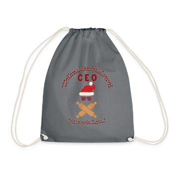 PDG de la boulangerie de Noël - Sac de sport léger - gris - Devant
