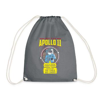 Moon Landing Apollo 11 Tranquility Transmission - Sac de sport léger - gris - Devant