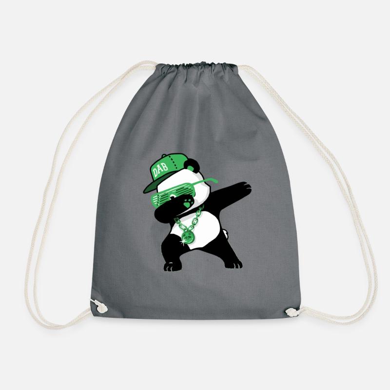 Panda DAB - Turnbeutel - Grau