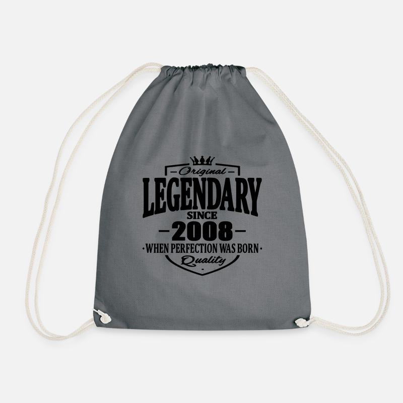 Legendär seit 2008 - Turnbeutel - Grau