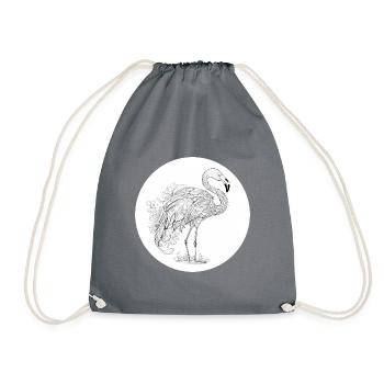 Flamant - Sac de sport léger - gris - Devant
