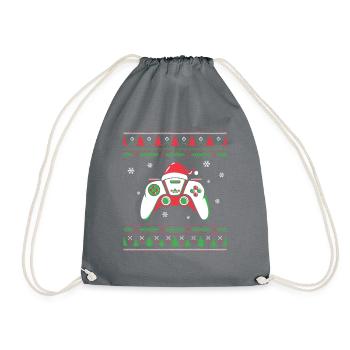 Cadeaux de Noël Noël - Sac de sport léger - gris - Devant