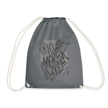 Kein Traum mehr, KPOP, Bangtan Logo - Turnbeutel - Grau - Vorne