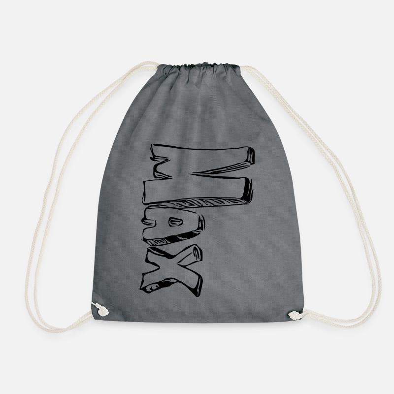 Max - Drawstring Bag - grey