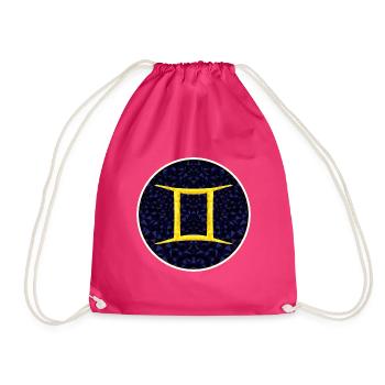 Gémeaux - Sac de sport léger - fuchsia - Devant