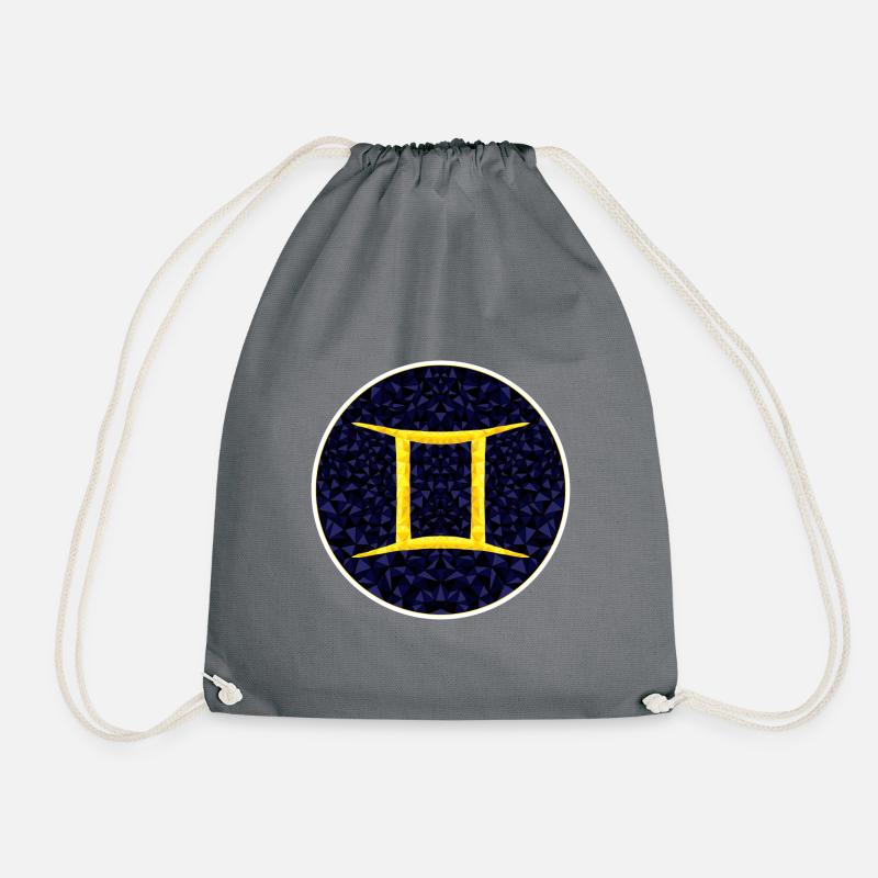 Gemini - Turnbeutel - Grau