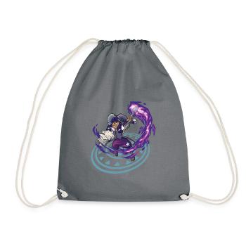Little Witch - BLACK MAGIC - Drawstring Bag - grey - Front