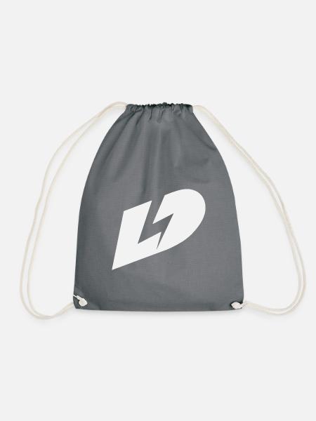 Lucys Darling LD FLASH Logoprint - Turnbeutel - Grau