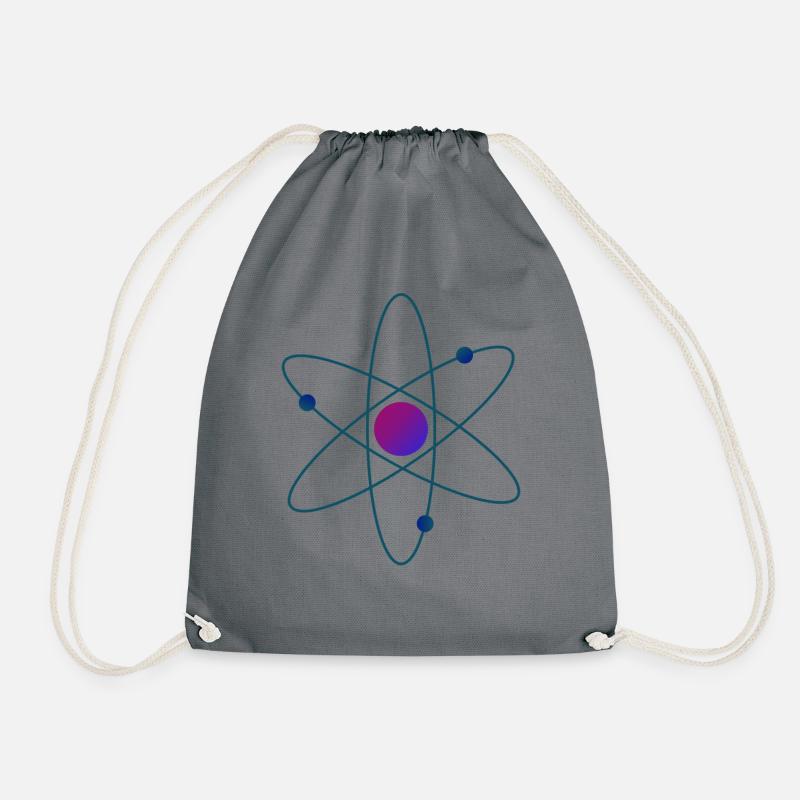 Atom - Turnbeutel - Grau