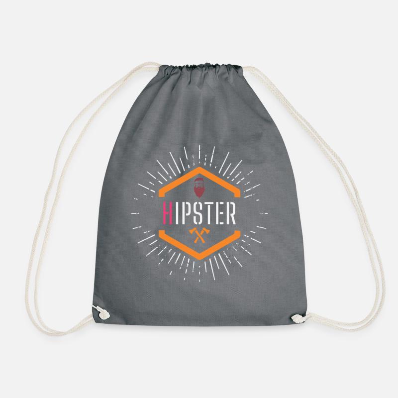 Hipster - Sac de sport léger - gris