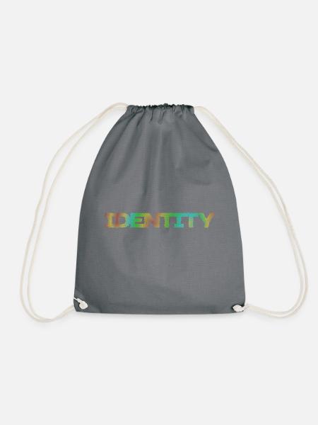 Trash Asset - Identity [rainbow] - Turnbeutel - Grau