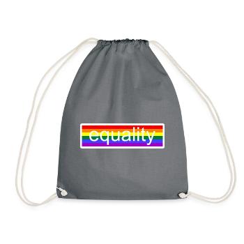Equality - Turnbeutel - Grau - Vorne