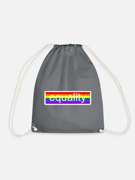 Equality - Turnbeutel - Grau