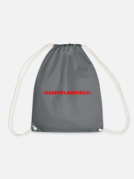 Trash Asset - Hampelmensch [red] - Turnbeutel - Grau