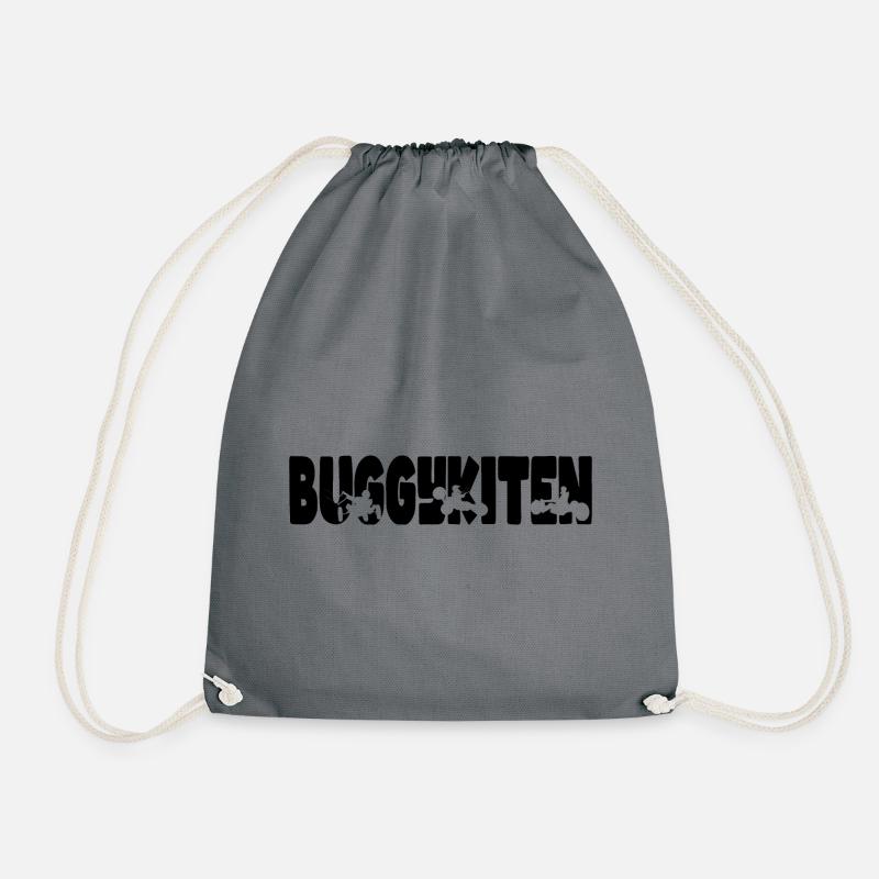 Buggykiten - Turnbeutel - Grau