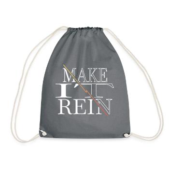 Citation Barbes Dino Bike Moon Bodybuilder Dictons - Sac de sport léger - gris - Devant