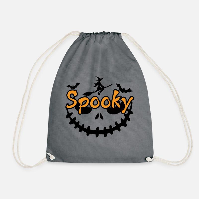 Spooky - Turnbeutel - Grau