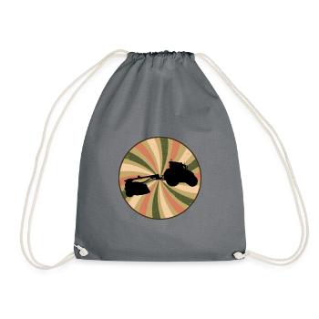 Harvest Agriculture - Drawstring Bag - grey - Front