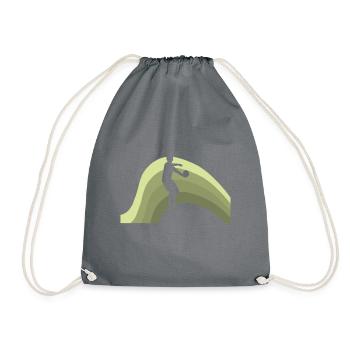 Joueur de ballon-chasseur Sports de balle-chasseur Joueur de ballon-chasseur - Sac de sport léger - gris - Devant