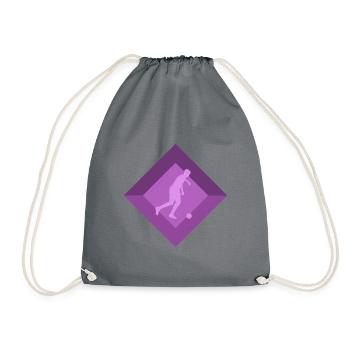 Futsal Futsal Player Futsal Team - Drawstring Bag - grey - Front