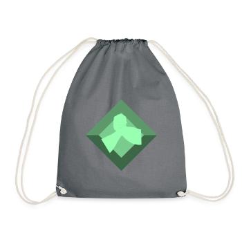Arm Wrestling Arm Wrestling - Drawstring Bag - grey - Front