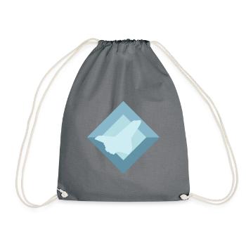 Aerospace Engineering Airplane Flying - Drawstring Bag - grey - Front