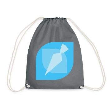 Bakery Baking Baking - Drawstring Bag - grey - Front