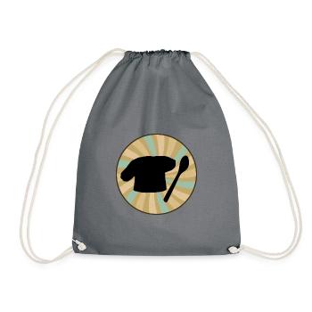 Bakery Baking Baking - Drawstring Bag - grey - Front