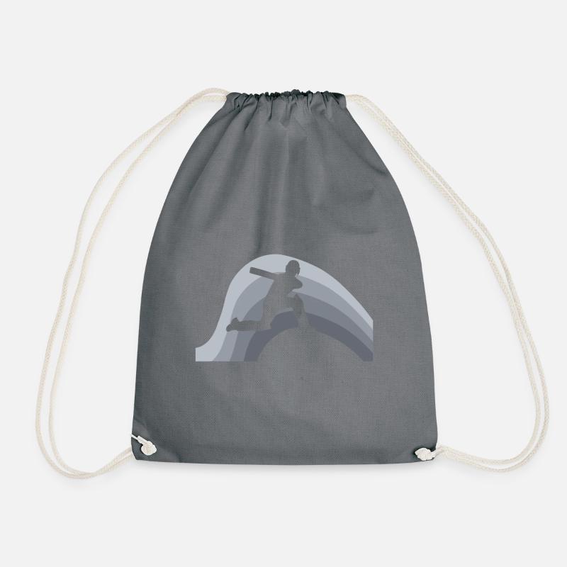 Cricket Cricketers - Drawstring Bag - grey