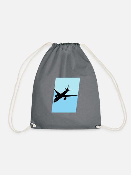 Aerospace Engineering Fliegen Aerospace - Turnbeutel - Grau