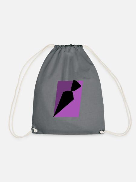 Backwaren Cupcake Bäckerei - Turnbeutel - Grau