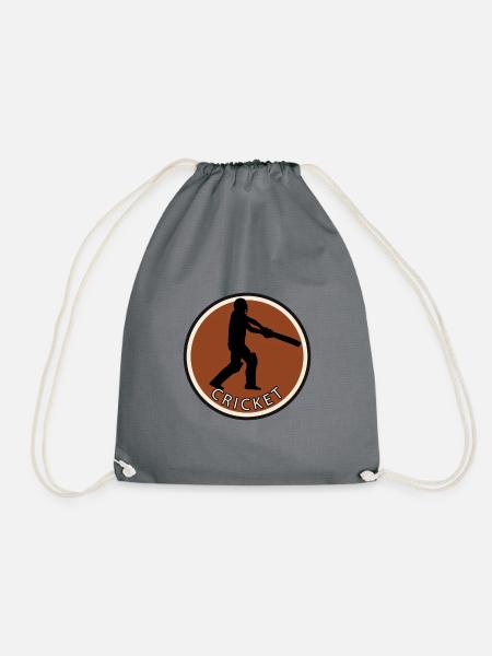 Pitcher Pitcher Cricketmannschaft - Turnbeutel - Grau
