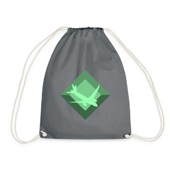 Aerospace Luftfahrt Aerospace Engineering - Drawstring Bag - grey - Front