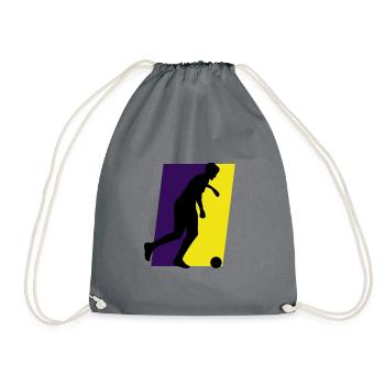 Équipe de futsal Équipe de futsal Équipe de futsal - Sac de sport léger - gris - Devant