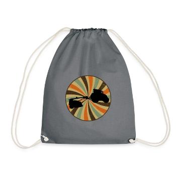 Agriculteur Agriculteur - Sac de sport léger - gris - Devant