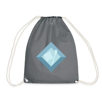 Baking Baking Cupcake - Drawstring Bag - grey - Front