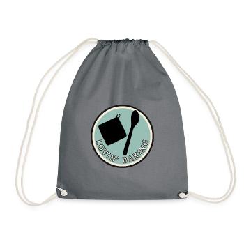 Cuisson des cupcakes - Sac de sport léger - gris - Devant