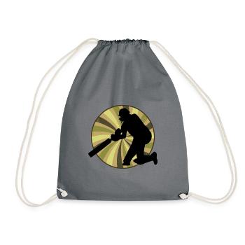 Équipe de cricket Équipe de cricket Équipe de cricket - Sac de sport léger - gris - Devant