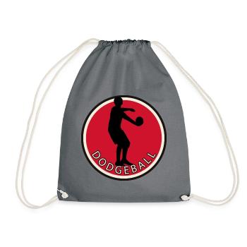 Équipe de ballon-chasseur de sports de balle - Sac de sport léger - gris - Devant