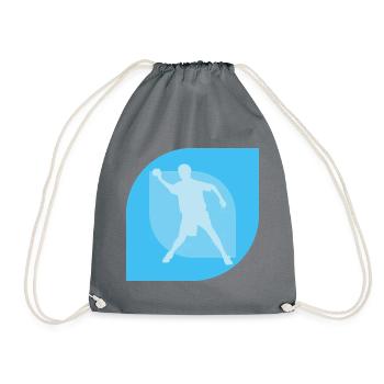 Dodgeball Joueur de Dodgeball Sports de balle - Sac de sport léger - gris - Devant