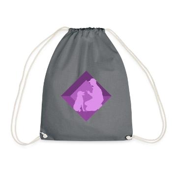 Dresseur de chiens Dog School Agility - Sac de sport léger - gris - Devant