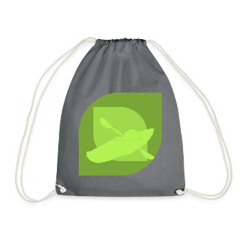 Kayak Aviron en eau vive - Sac de sport léger - gris - Devant
