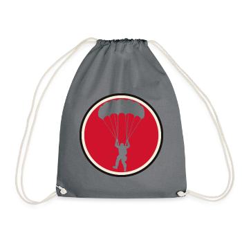 Parachute Parachute Para - Drawstring Bag - grey - Front