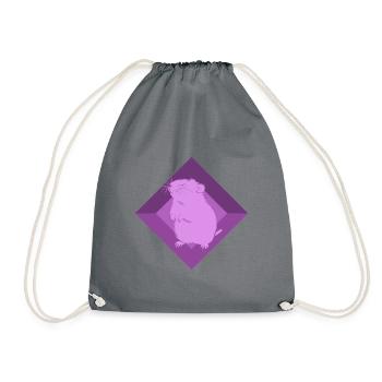 Rongeur de compagnie - Sac de sport léger - gris - Devant