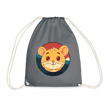 Souris Souris - Sac de sport léger - gris - Devant