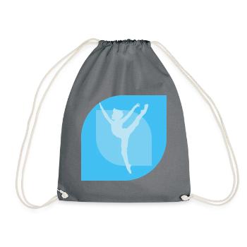 Gymnastics Gymnastics Training Gymnastics - Drawstring Bag - grey - Front
