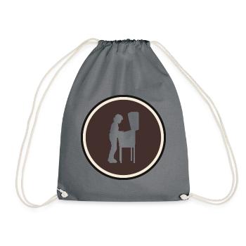 Joueur de flipper - Sac de sport léger - gris - Devant