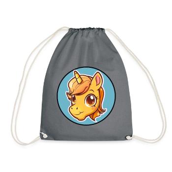 Licornes Licornes - Sac de sport léger - gris - Devant