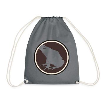 Croassement de grenouille - Sac de sport léger - gris - Devant